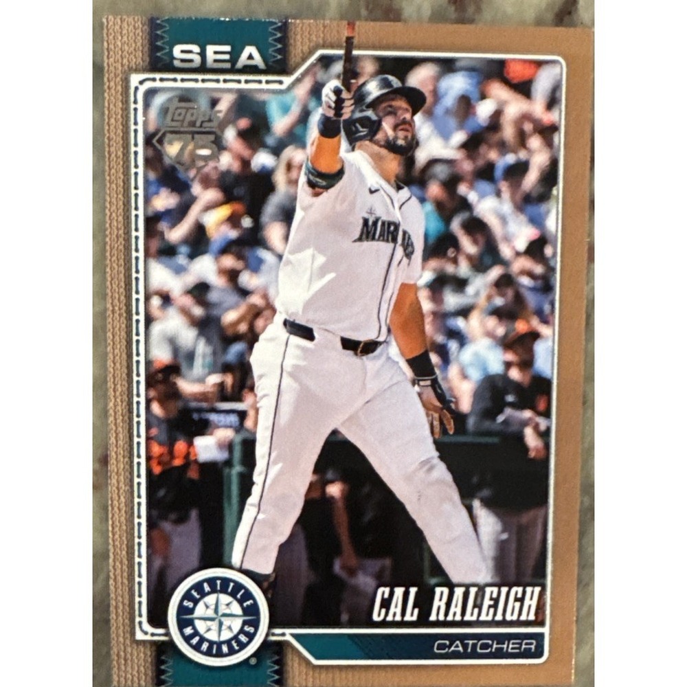 2026 Topps Series 1 Cal Raleigh #140 Gold Foil /2026 Seattle Mariners‎